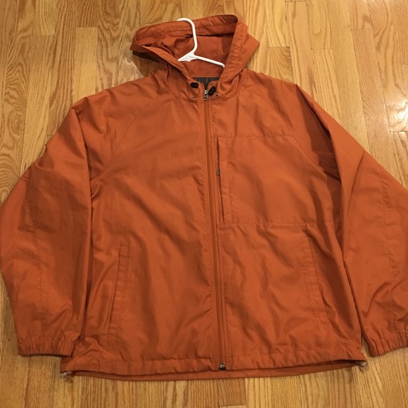 eddie bauer orange jacket